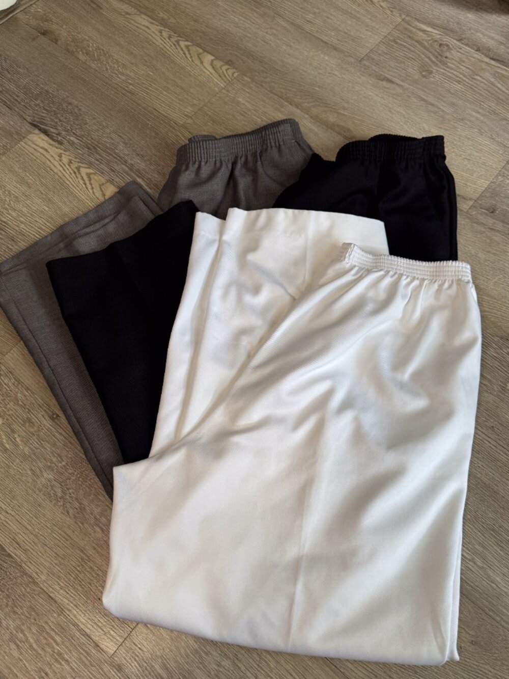 Alfred Dunner Women's Pants Lot of 3 Size 18W Pull On Elastic Waist Career Casua